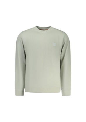 Hugo Boss Verde Cotton Men's Sweatshirt - S