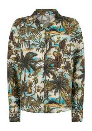 DSQUARED2 monkey-printed shirt - Neutrals