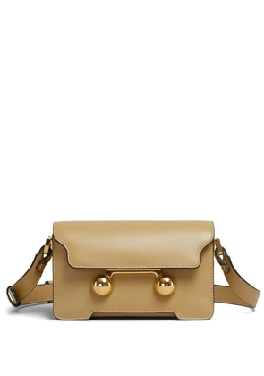Marni mini Trunkaroo leather shoulder bag - Neutrals