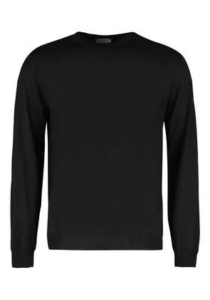 THE (Alphabet) crew-neck sweater - Black