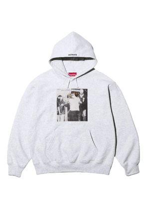 Supreme ANTIHERO® graphic-print hoodie - Grey