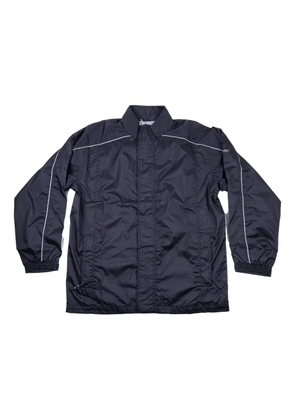 Stüssy sleeve logo windbreaker shirt jacket - Black