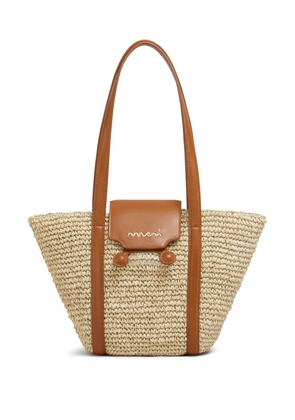 Marni Trunkaroo beach tote bag - Neutrals