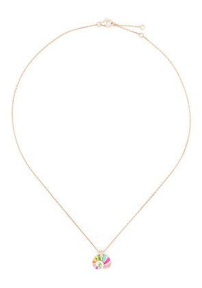 Yvonne Léon 9kt yellow gold diamond necklace