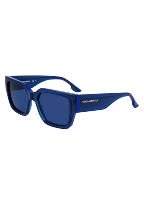 Karl Lagerfeld Blue Injected Sunglasses