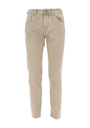 Jacob Cohën Scott logo-patch jeans - Neutrals