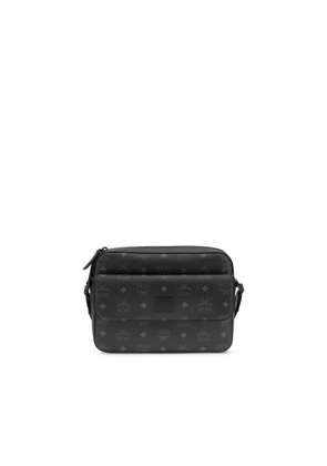 MCM Black Fabric Shoulder Bag