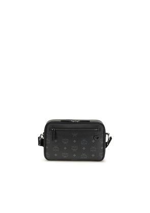 MCM Black Fabric Shoulder Bag
