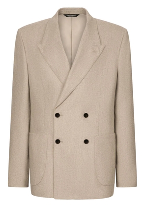 Dolce & Gabbana double-breasted blazer - Neutrals