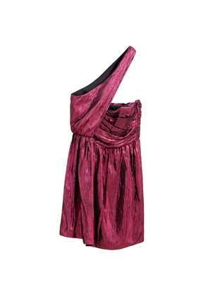 Saint Laurent Fuchsia Viscose Short Dress - S