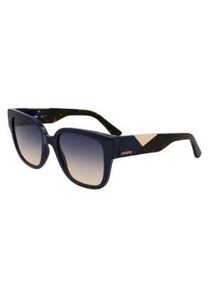Lacoste Blue Injected Sunglasses