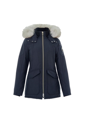 Moose Knuckles Blue Cotton Parka - S