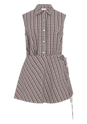 Rosetta Getty striped shirt - Red