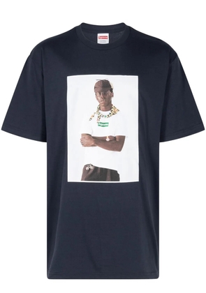 Supreme x Tyler The Creator photograph-print T-shirt - Blue