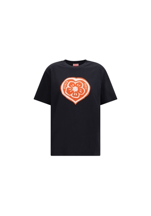 Kenzo Black Cotton T-Shirt - L