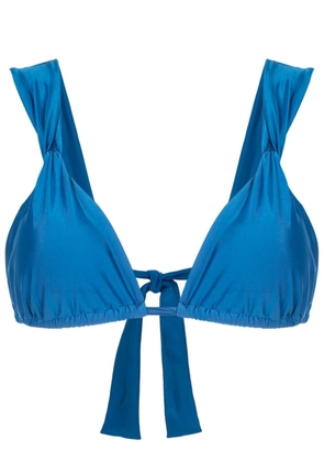 Lenny Niemeyer twist-detailing bikini top - Blue