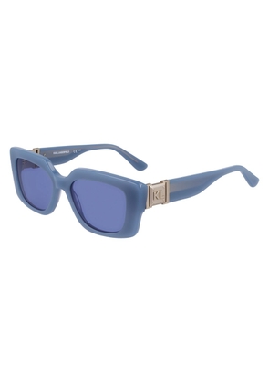 Karl Lagerfeld Blue Acetate Sunglasses