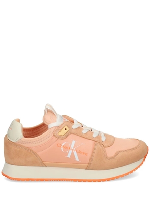 Calvin Klein Jeans Runner panelled sneakers - Orange