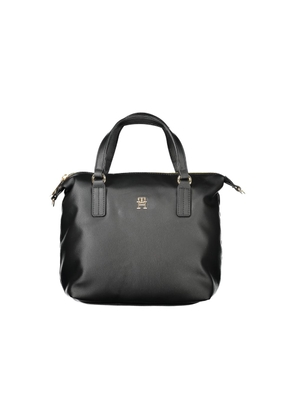 Tommy Hilfiger Black Polyester Women Handbag