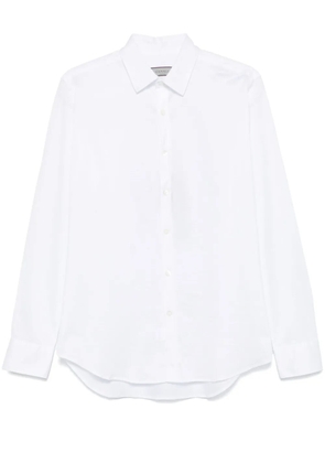 Canali lightweight-jersey shirt - White