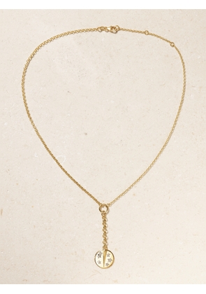 FoundRae - + Net Sustain Resilience 18-karat Recycled Gold Diamond Necklace - One size