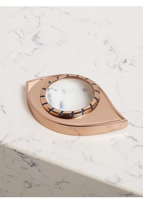 L'Objet - + Lito 13cm Gold-plated Brass And Resin Magnifying Glass - One size