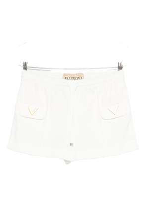 Valentino Garavani pocket-detail drawstring shorts - White