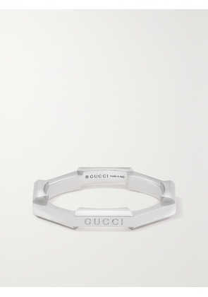 Gucci - Link To Love 18-karat White Gold Ring - Silver - 11,13,14,15,16