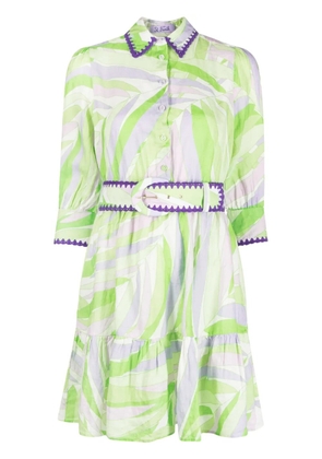 MC2 Saint Barth Toile De Jouy minidress - Green