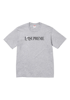 Supreme logo-print T-shirt - Grey