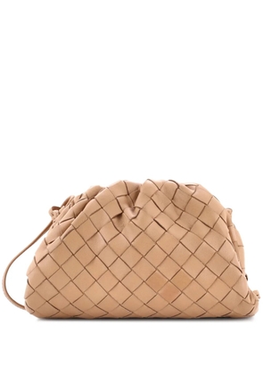 Bottega Veneta Pre-Owned The Pouch Intrecciato Nappa Mini crossbody bag - Brown