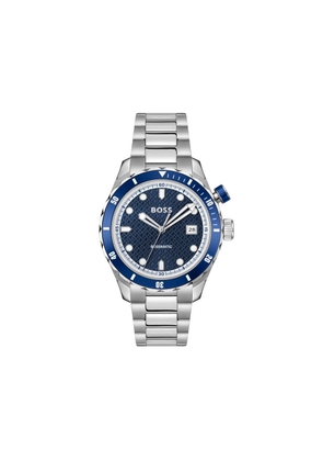 Hugo Boss Gray Stainless Steel Dress Watch