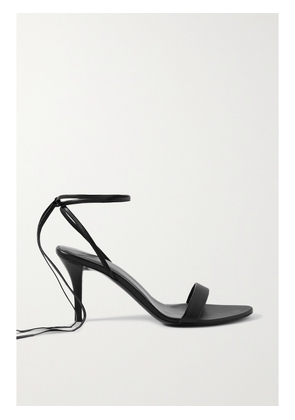 The Row - Maud Lace-up Leather Sandals - Black - IT36,IT36.5,IT37,IT37.5,IT38,IT38.5,IT39,IT40