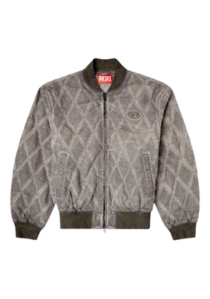 Diesel J-Type-Treat bomber jacket - Grey