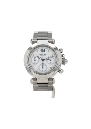 Cartier 2000s Pasha Chrono 36mm - White