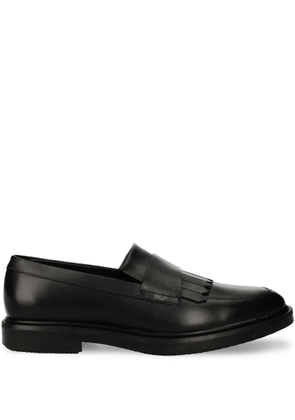 BOSS fringed loafers - Black
