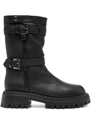 Gisel Moire Norvegia boots - Black