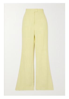 Galvan - Woven Wide-leg Pants - Yellow - FR 34,FR 36,FR 38,FR 40,FR 42,FR 44