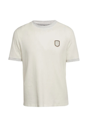 Brunello Cucinelli ribbed T-shirt - White