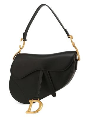 Christian Dior Pre-Owned Saddle leather handbag - Black