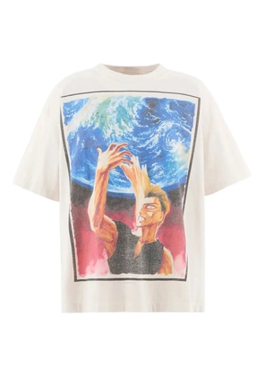 SAINT MXXXXXX graphic-print T-Shirt - White