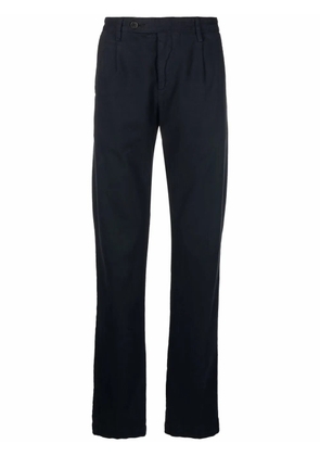 Massimo Alba mid-rise straight-leg trousers - Blue