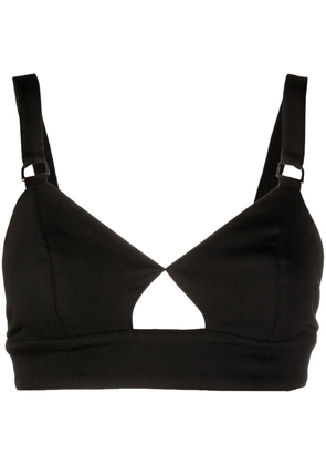REMAIN Biena cut-out crop top - Black