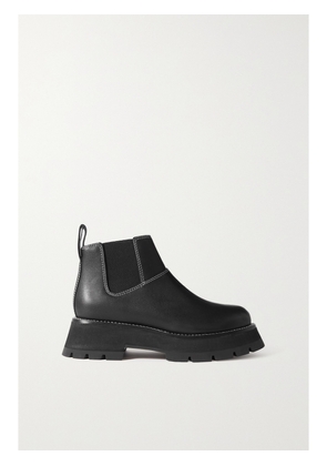 3.1 PHILLIP LIM - Kate Leather Platform Chelsea Boots - Black - IT35,IT35.5,IT36,IT36.5,IT37,IT37.5,IT38,IT38.5,IT39,IT39.5,IT40,IT40.5,IT41