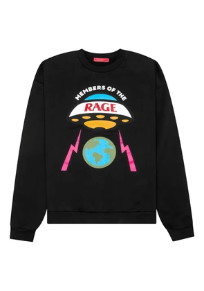 MEMBERS OF THE RAGE crew-neck logo sweatshirt - Black