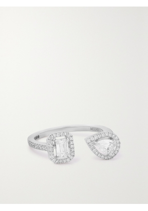 Messika - My Twin Toi & Moi 18-karat White Gold Diamond Ring - 52,53