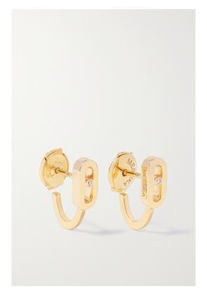 Messika - Move Classique 18-karat Gold Diamond Hoop Earrings - One size