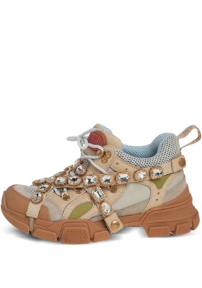 Gucci Pre-Owned Flashtrek sneakers - Neutrals