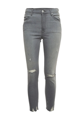 J Brand pre-owned distressed jeans - Grey