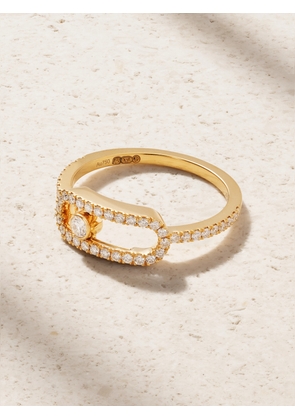 Messika - Move Uno 18-karat Gold Diamond Ring - 52,53,54